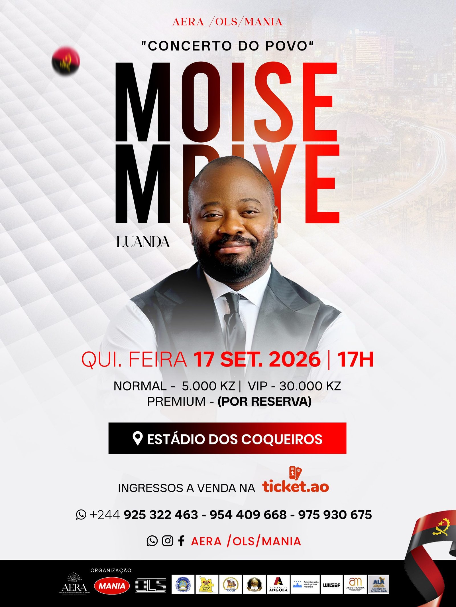 Concerto do Povo – Moise Mbiye