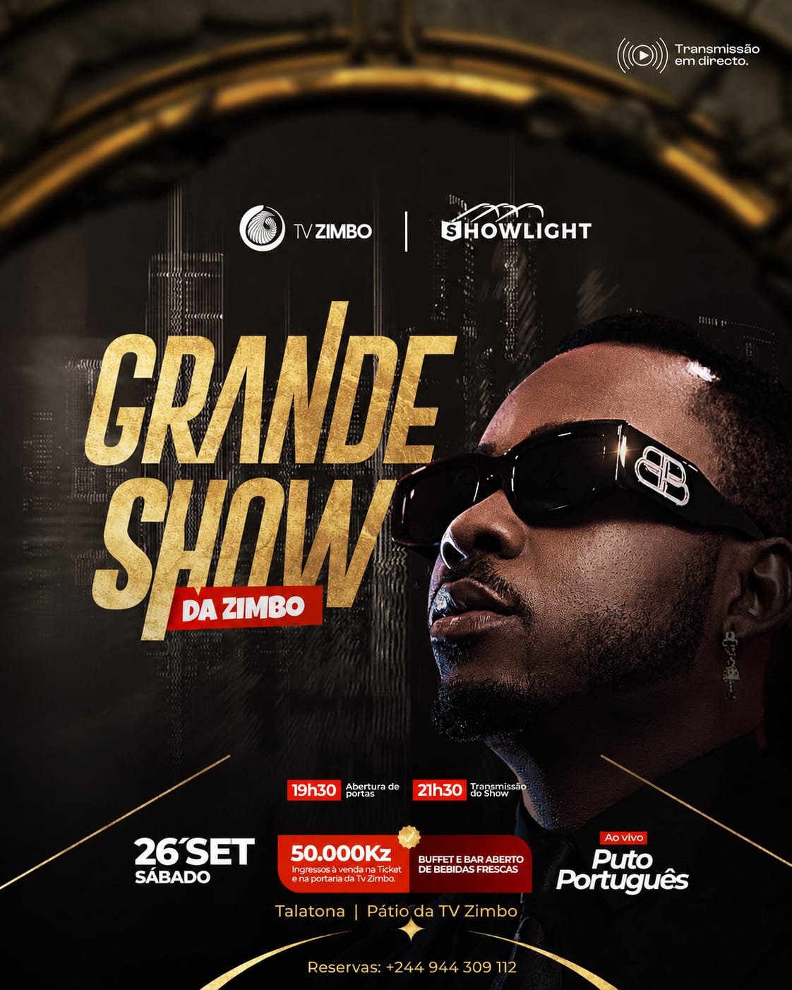 Grande Show da TV Zimbo – Puto Português