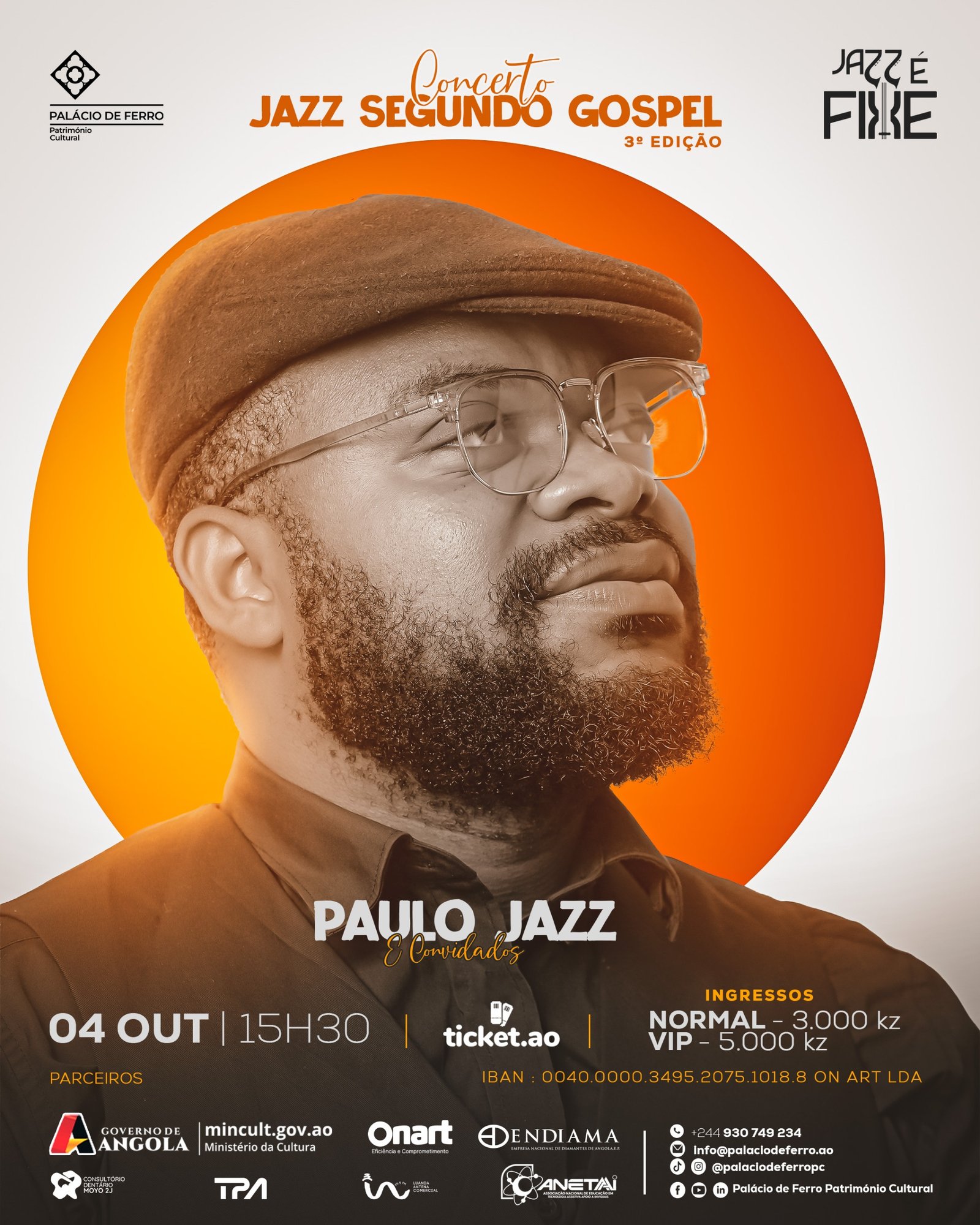 Jazz Segundo Gospel | Paulo Jazz | 3ª Edição