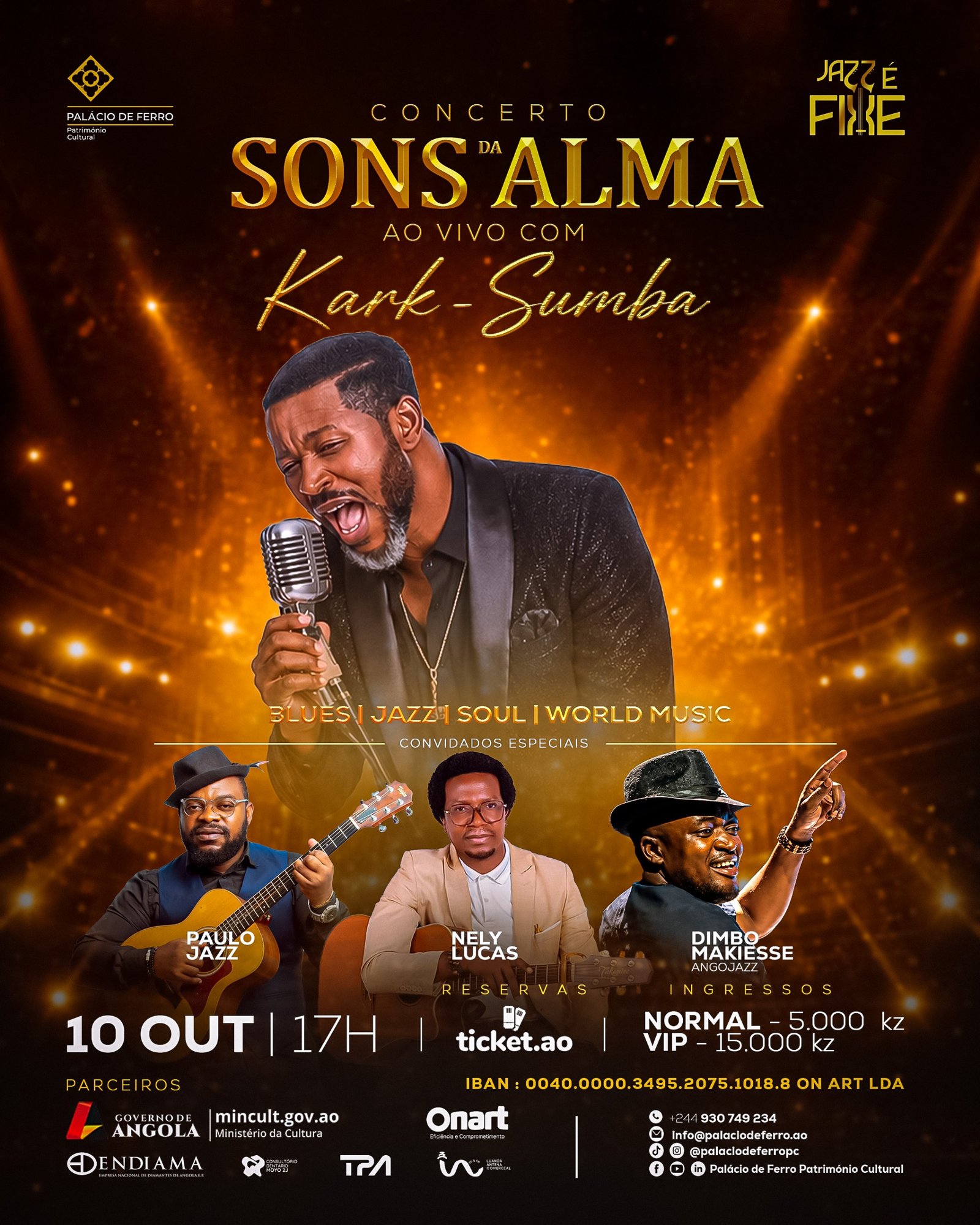 Jazz É Fixe | Sons da Alma – Kark Sumba
