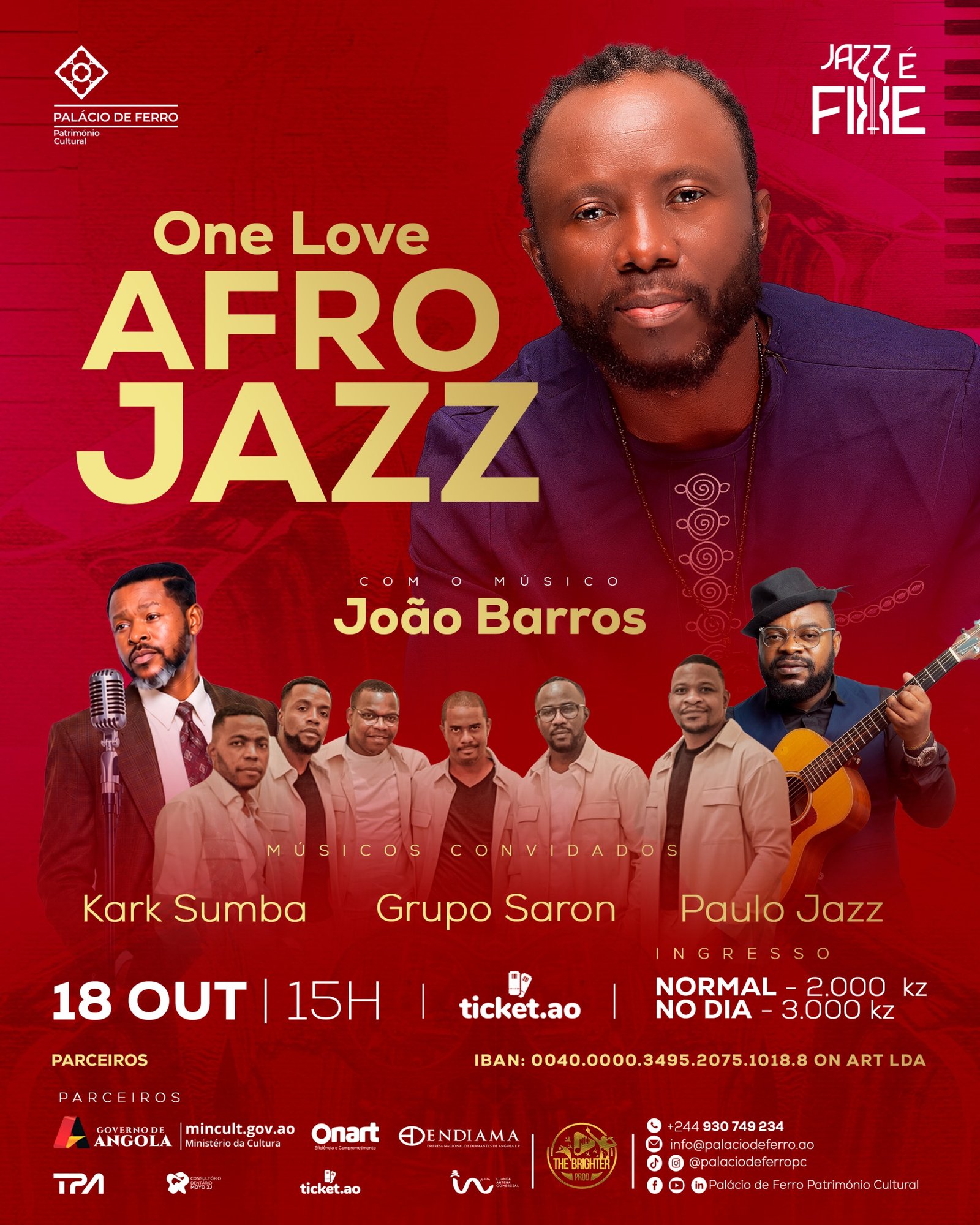 Concerto- One Love Afro Jazz | Jazz é Fixe