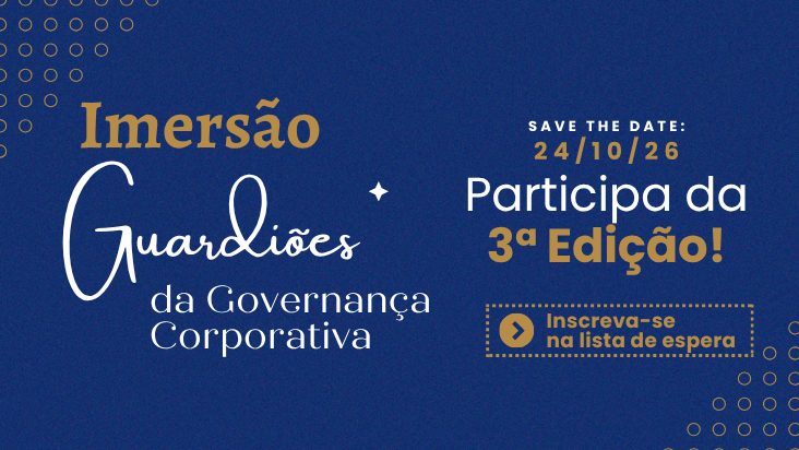 3ª Edição Presencial – Imersão Guardiões da Governança