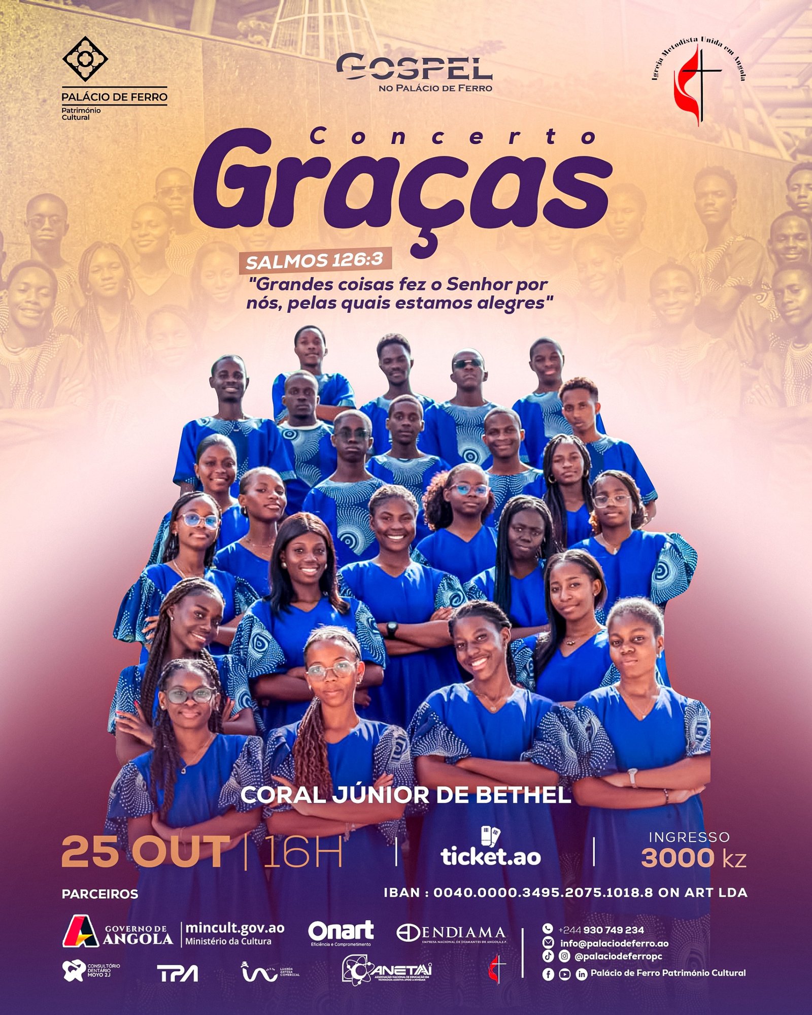 GOSPEL PF | Concerto Graças | Coral Júnior de Bethel