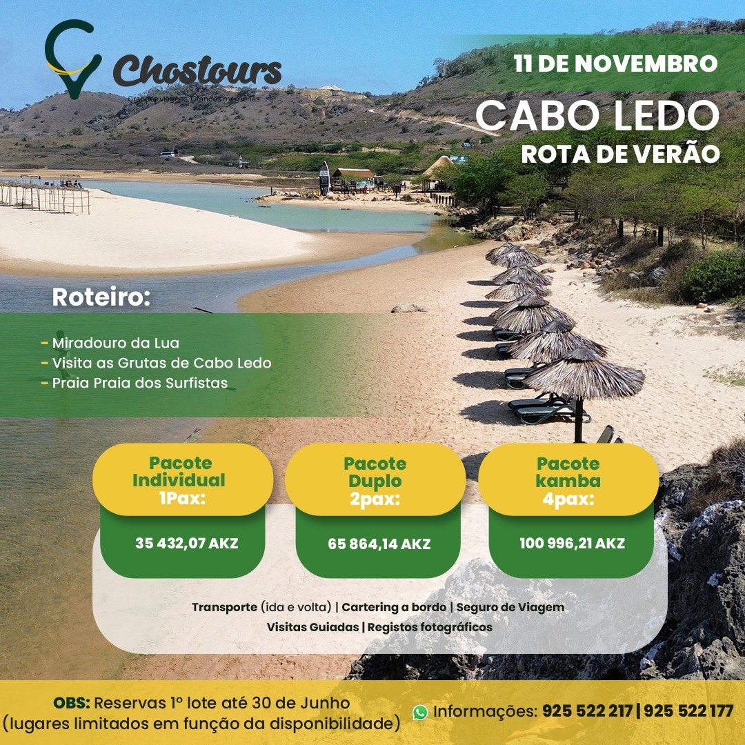 Cabo Ledo – Rota de Verão