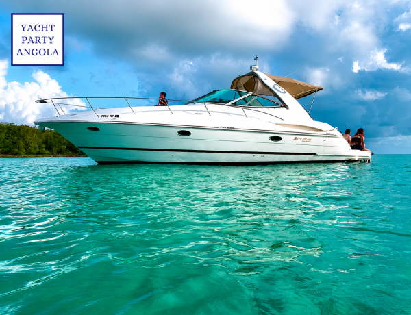 Cruiser Yacht 36' – Passeio Privado de Luxo na Baía de Luanda